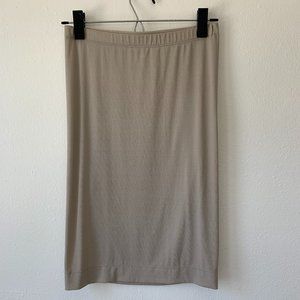 90s Donna Karan slinky bodycon pencil skirt